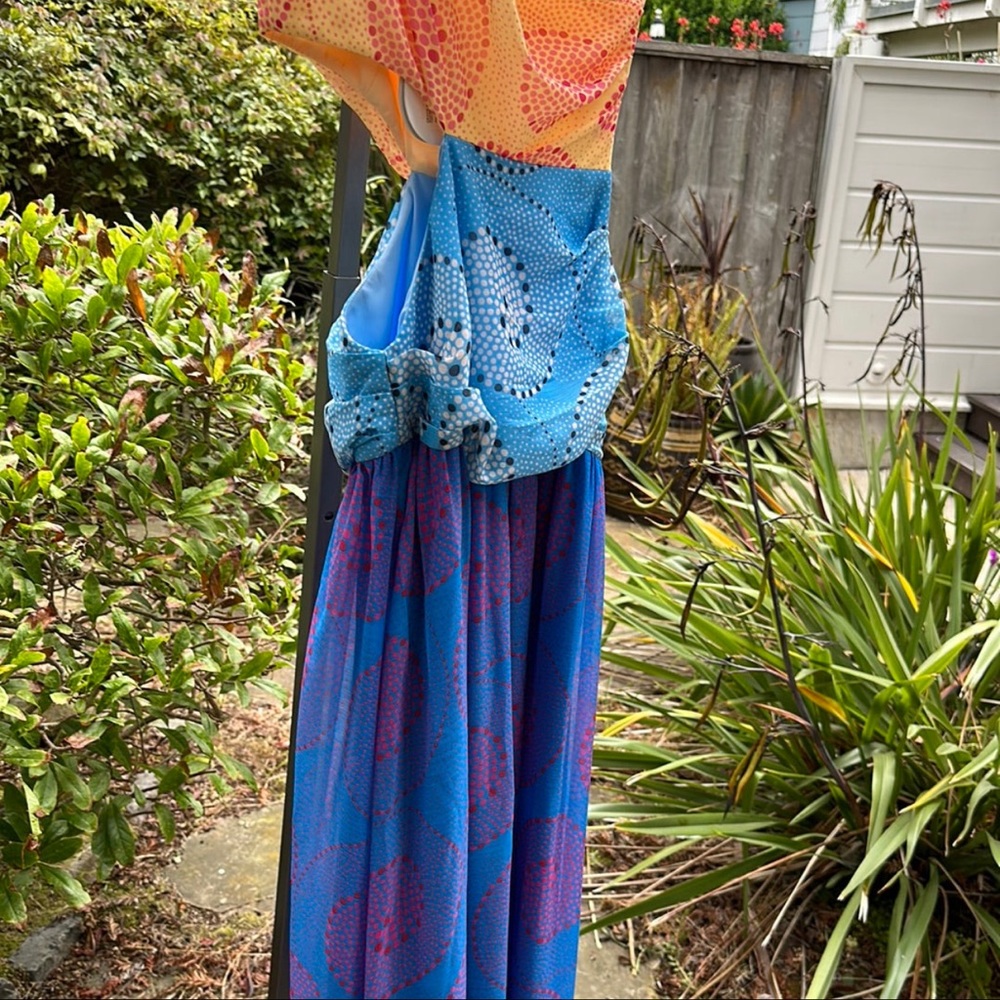 STAUD ASHLYN DRESS MULTI WHIRLPOOL - Picture 6 of 6